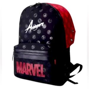 NWT DISNEY STORE AUTHENTIC MARVEL AVENGERS ICONS BACKPACK BAG TOTE